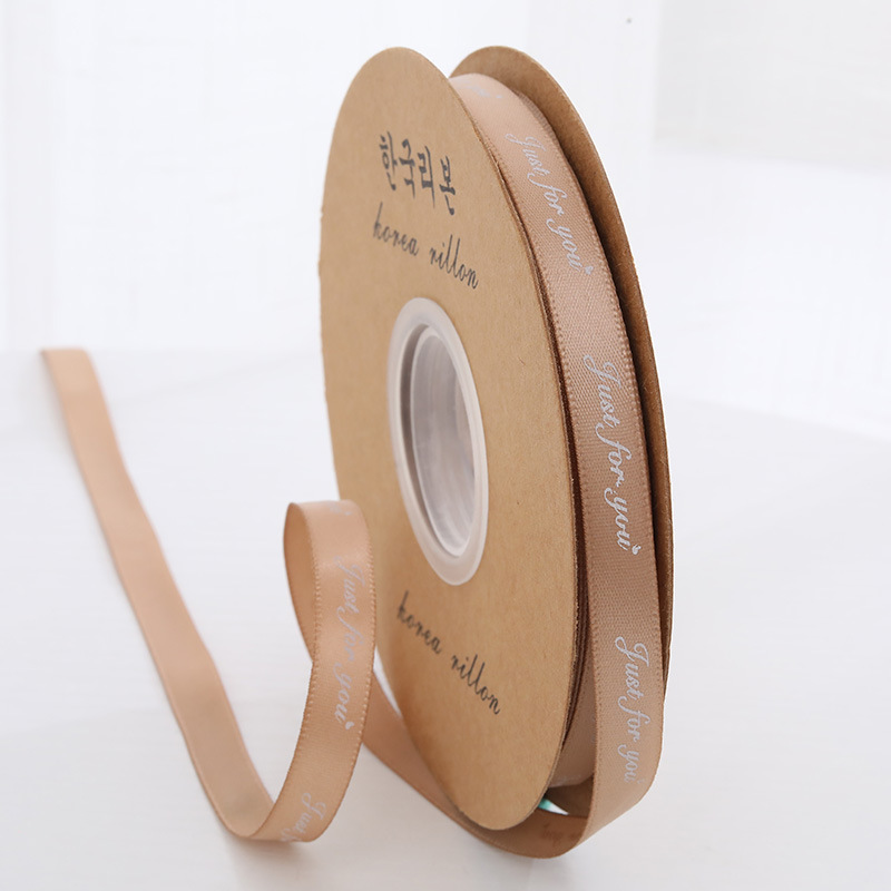 Envases de regalo de cinta de 1cm cinta floral cinta inglesa embalaje de flores diybag material de flores al por mayor simple