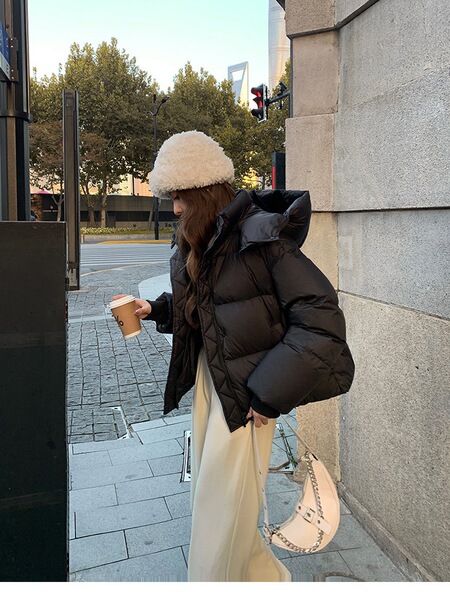 winter fashionable design down jacket with down