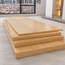 木板实木原木松木板可桌面一字隔板桌板台面挡板分层板置物架