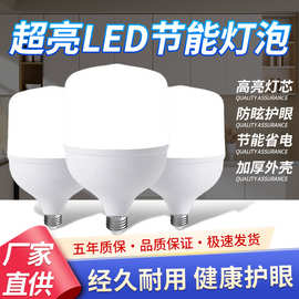 亚明led灯泡节能灯E27螺口家用卧室球泡户外防水工地厂房照明灯泡