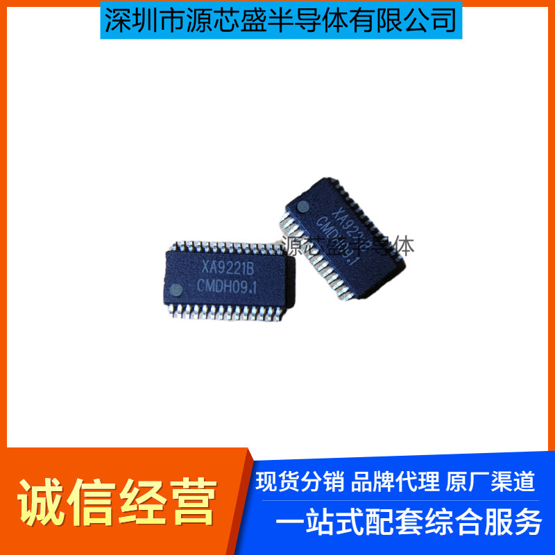 xA9221B TSSOP-28 2x15W Free Filter LoW EMI Stereo Class D Audio PoWer Amplification Circuit