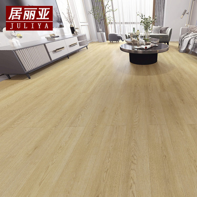 北歐輕奢三層實木複合木地板E0松木原木家用防水環保地暖15mm