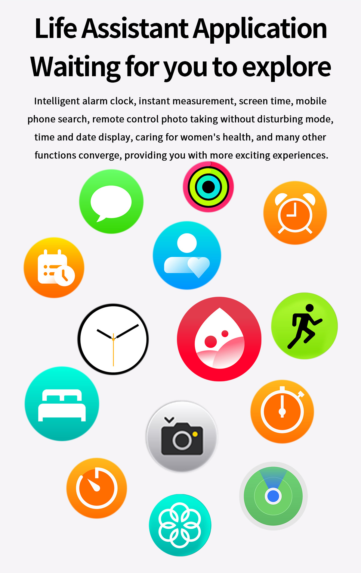 NK36 Smart Watch orologio da polso da uomo da 1,83 pollici chiamata Bluetooth_voghion.com