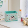 Cartoon polyurethane foldable storage box, stationery, accessory, crocodile