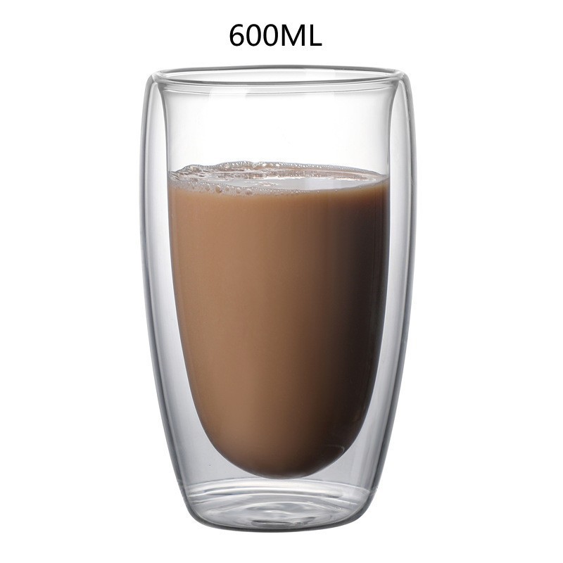 Caneca de vidro borossilicato de parede dupla copo de café_voghion.com