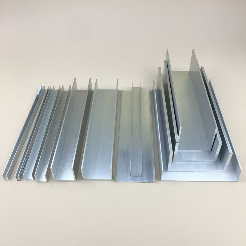 槽铝U型铝槽包边内槽铝合金u槽凹槽条铝型材固定导轨卡槽铝轨道