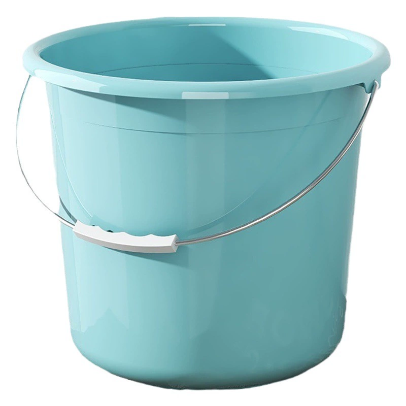 Бытовое утолщенное ведро с крышкой ведро для мытья пластиковое ведро студенческое общежитие универсальное ведро для ванны большое ведро для хранения оптом