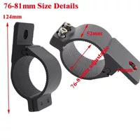 Factory Direct 76-81 зажим трубный кронштейн Мотоцикл аксессуары для модификации автомобиля Светодиодный прожектор полоса света фиксированный кронштейн