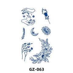 Herbal tattoo stickers: Plant-inspired semi-permanent, waterproof tattoos—Juice brand, exclusively for cross-border wholesale distribution