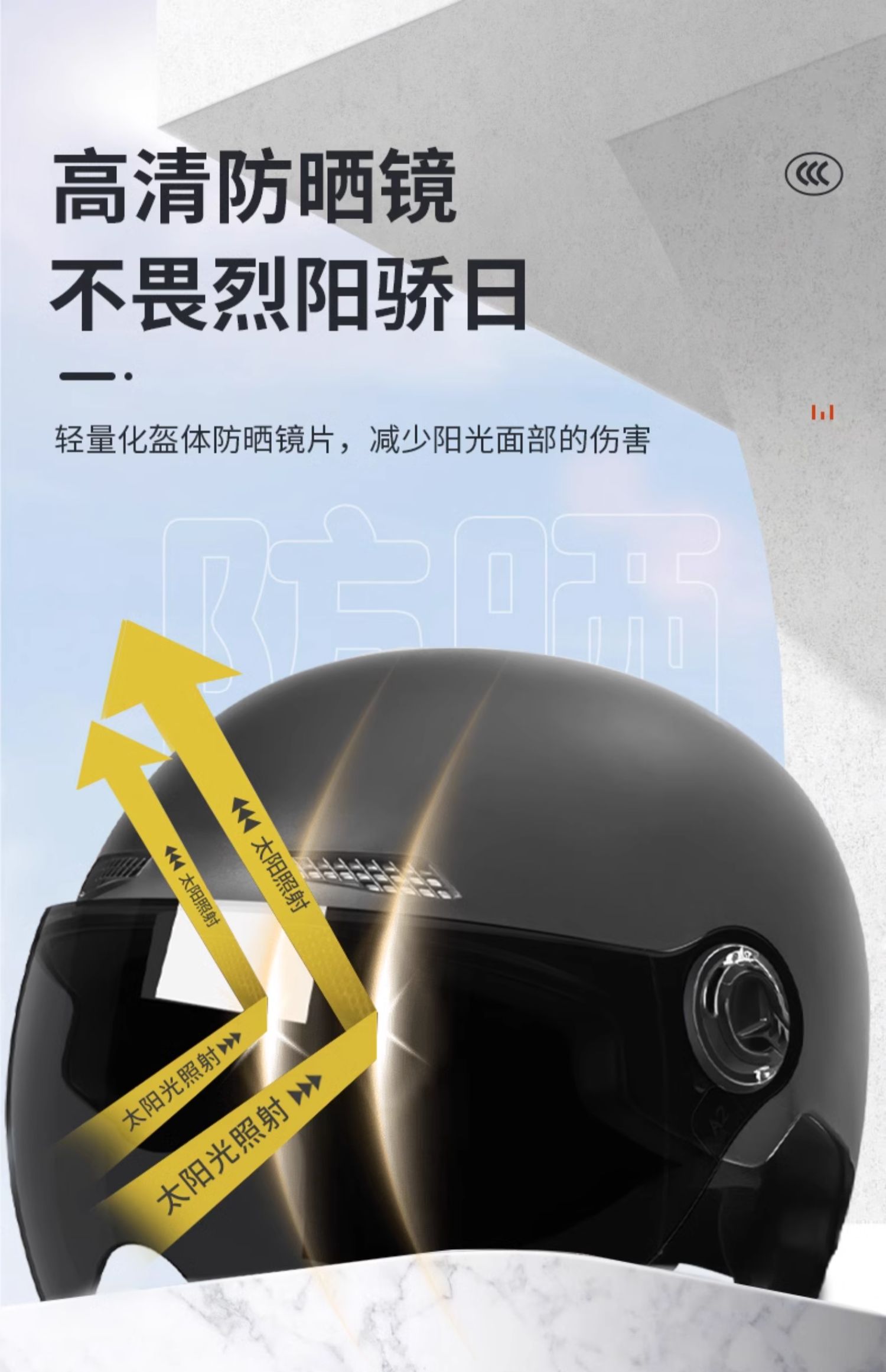 AD Electric Vehicle Helmet 3C Certified Unisex Breathable Half Helmet
