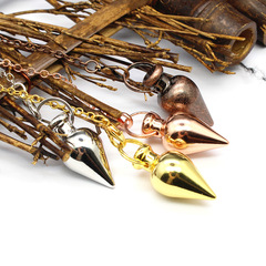 金屬靈擺罪行項鍊擺件仿古銅重力集中符號吊墜創意飾品批發