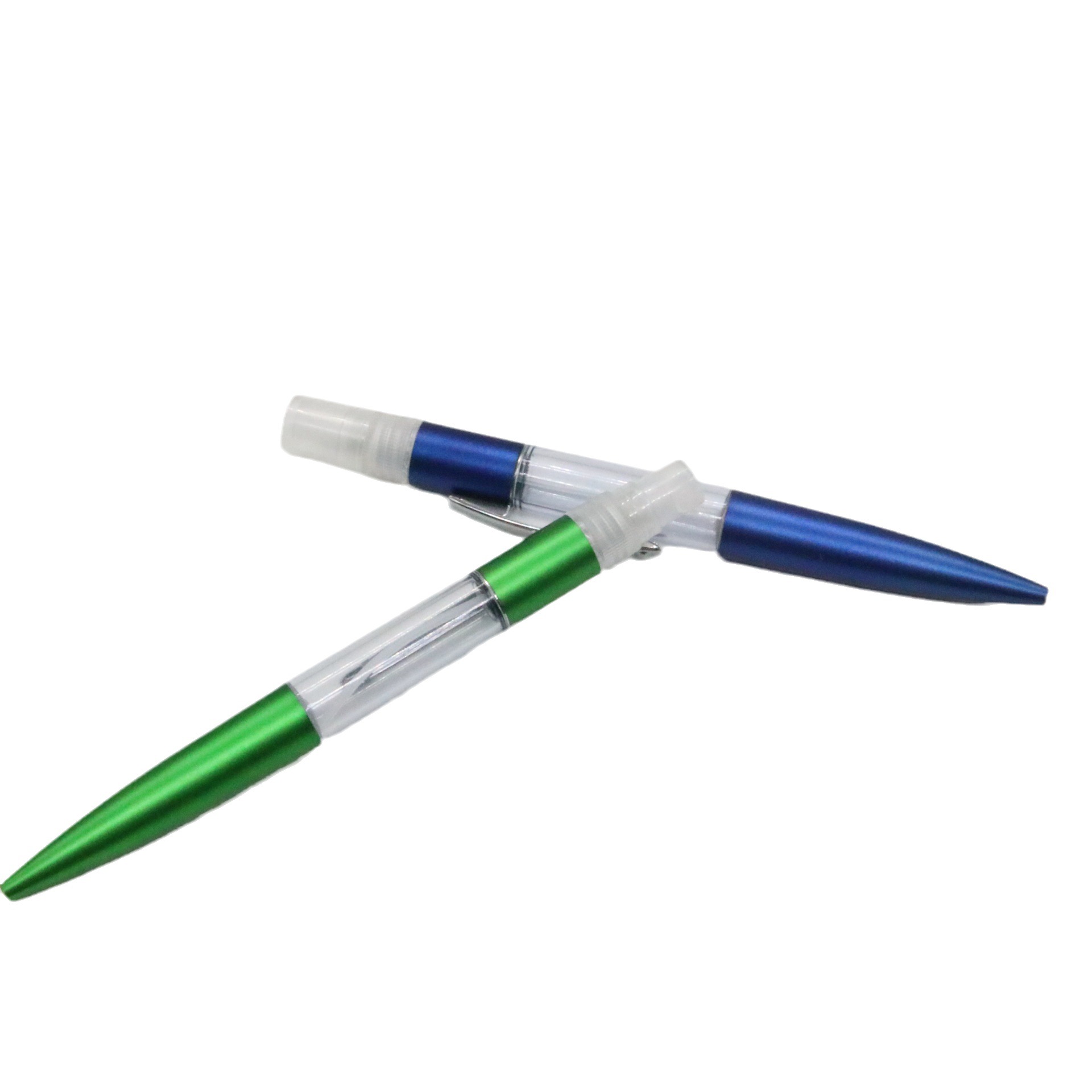 Lápiz de pulverización multifuncional de doble uso de alcohol líquido desinfección pequeña botella de pulverización portátil giratoria fábrica al por mayor