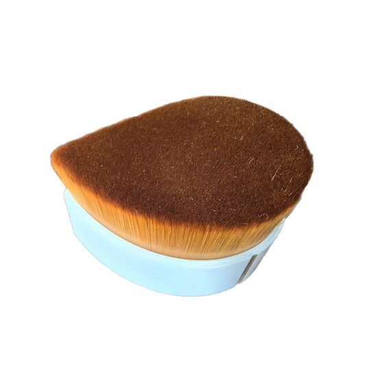 Comma Seamless Foundation Brush Concealer Soft Hair Foundation Brush Magic Foundation Brush White Portable Foundation Brush with Storage Box