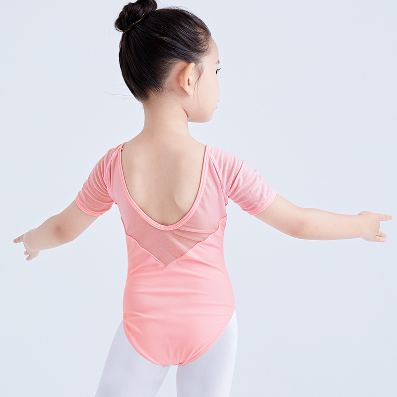 Traje DE LA DANZA los niños niñas Ballet práctica ropa nylon neto suave rendimiento traje del baile mono