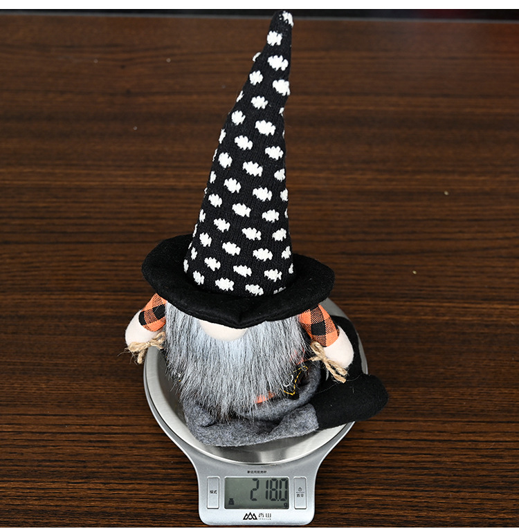 400g Weight Nonwoven Material Halloween Festival Multicolor, Black Color Wholesale Halloween Hanging Legs Rudolph Faceless Doll Decoration Nihaojewelry 11
