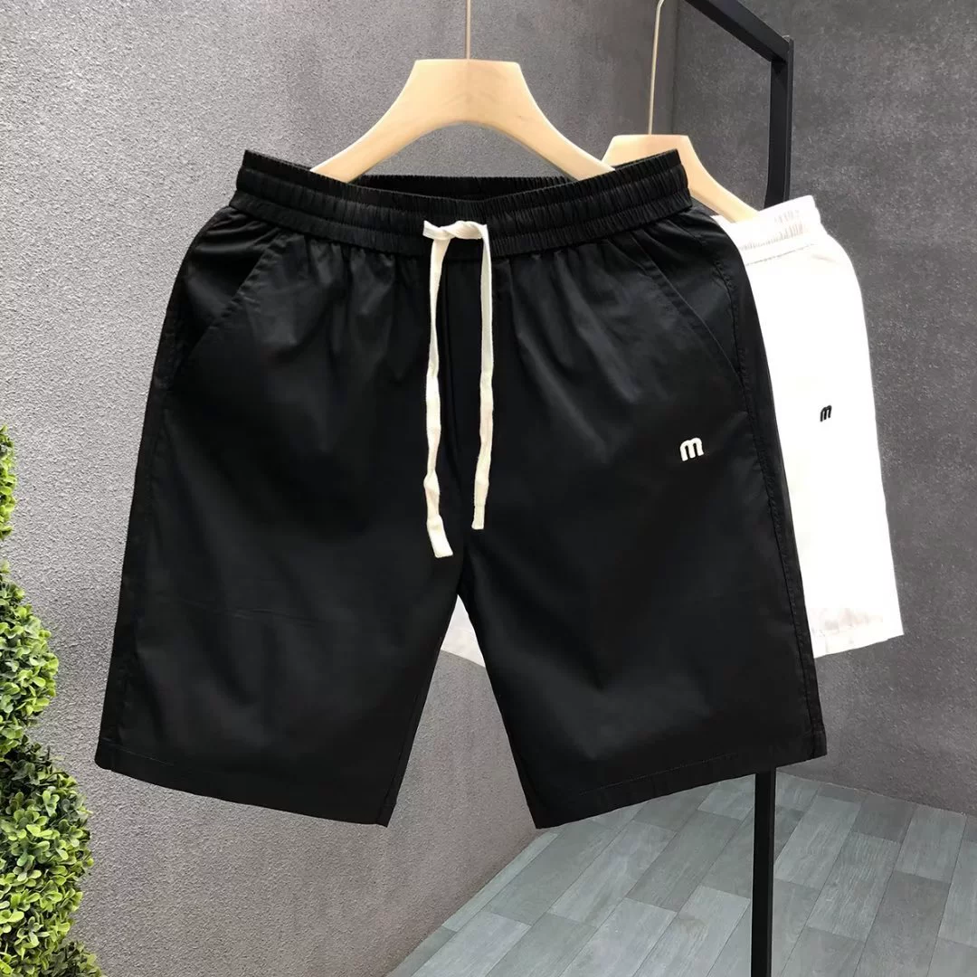 Летние легкие и тонкие шорты для отдыха, штаны, шнурок