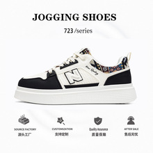 2025秋季男鞋新款春秋新百伦酷跑透气小白鞋小众ins休闲运动板鞋