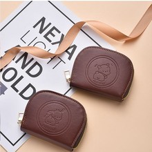 可爱帕恰卡通卡包女复古个性小众大容量便捷小巧风琴证件包零钱包