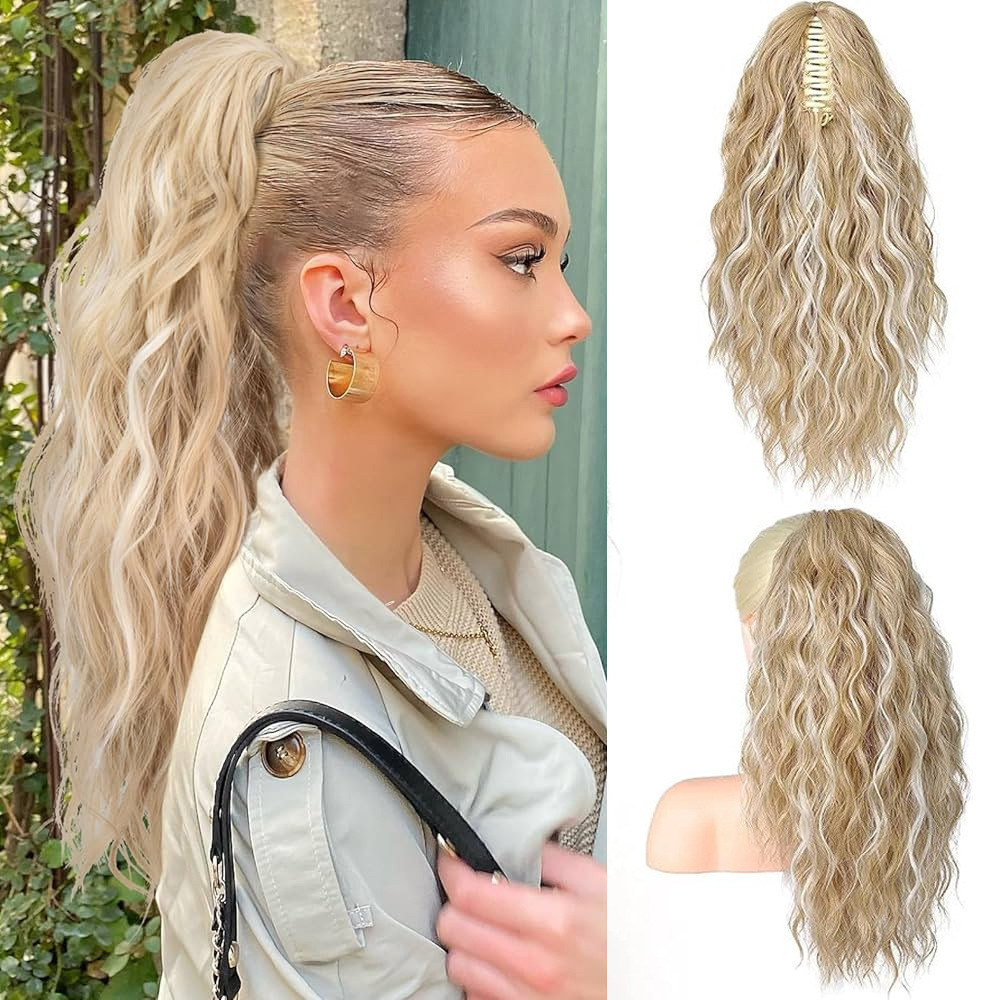 Syntetesch Päerdsschwanz Mat Klapp Fir Hoer_voghion.com