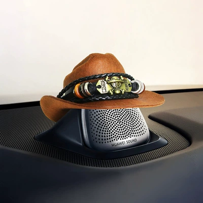 boundary M5M7 mid-mounted audio hat: Other Automotive Interior Supplies - hat-one-piece-comes-with-windproof-belt-exquisite-gift-box-packaging