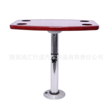 橡木烤漆桌板房车商务车旅居车改装升降桌改装实木整套带升降桌腿