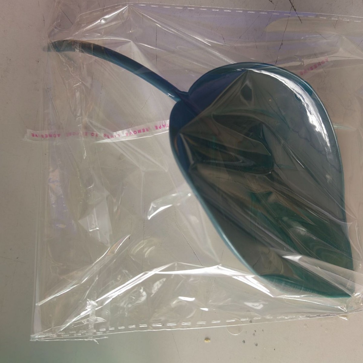 A2928 Dispositivo de riego creativo en maceta tipo hoja desviación de riego embudo planta drenaje Dispositivo de riego