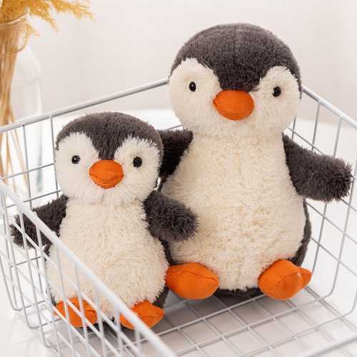 Penguin Doll Simulation Plush Toy Wedding Gift Girls Small Doll Souvenir Wedding Catch Machine Doll Wholesale