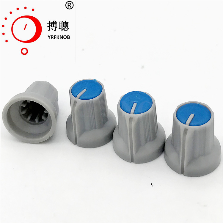 YRFKNOB�ܽ���ť15*15˫ɫ���׺�׺����ϵ�λ���붨ʱ��������ť