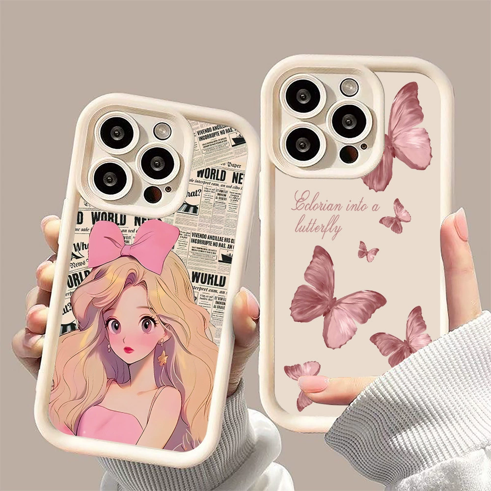 Подходит OPPOA60 розовая бабочка Король обезьяна Саудовский Шаг Сталь Ангел Глаз Все‑в‑одном чехол для мобильного телефона прилив иностранной торговли Новый