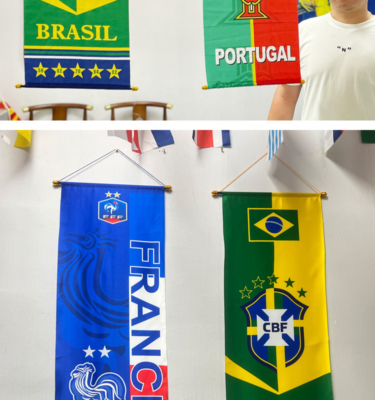 Football World Cup National Flag Cloth Party Flag 1 Piece display picture 2