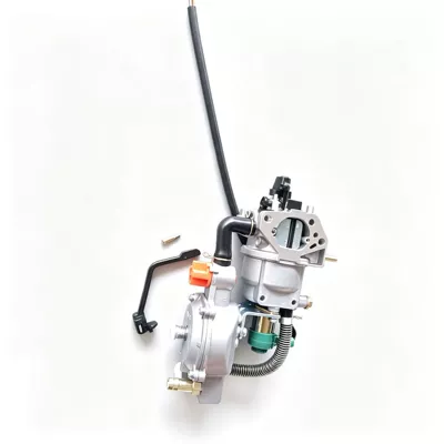 Carburetor manual/automatic dual-adjustment carburetor