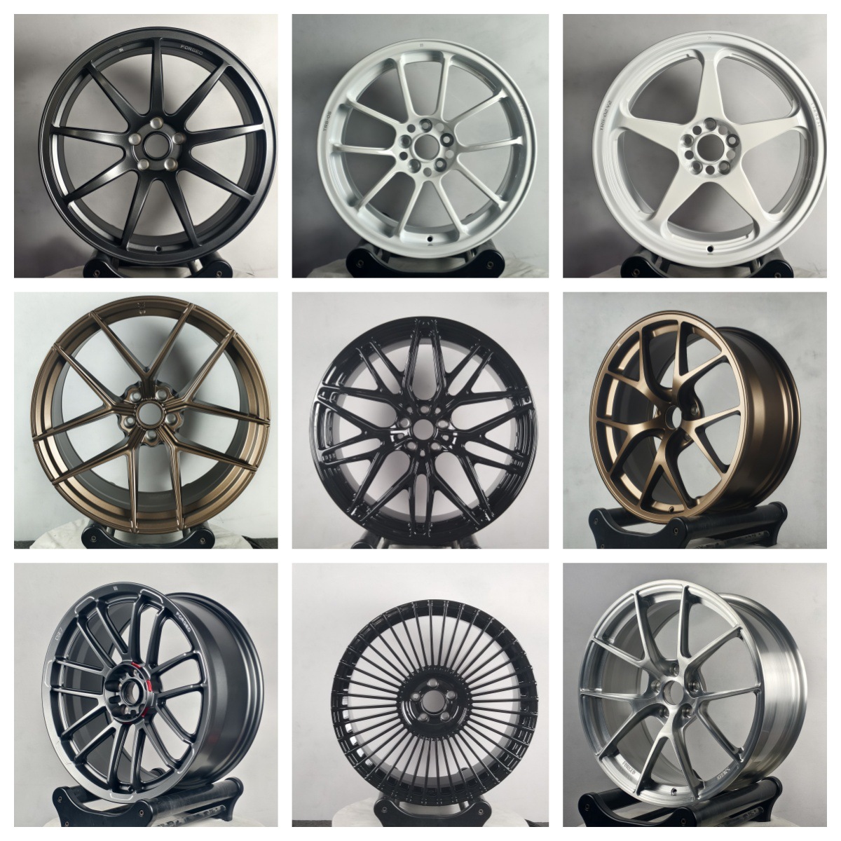 19 / 20 / 21 pulgadas forjadas ruedas de automóviles modificadas ruedas de aluminio forjado certificado por DOT image 4