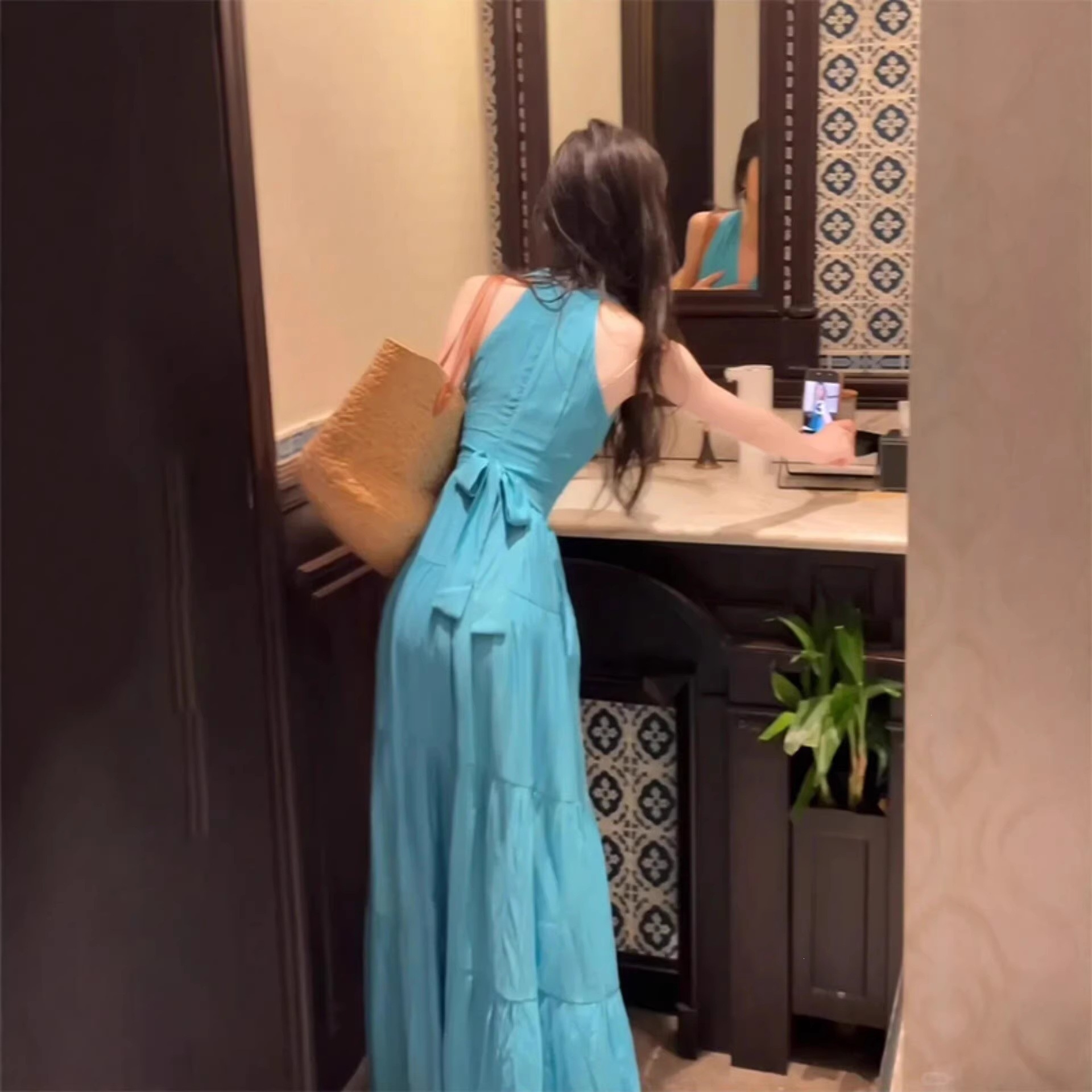 Summer elegant long skirt