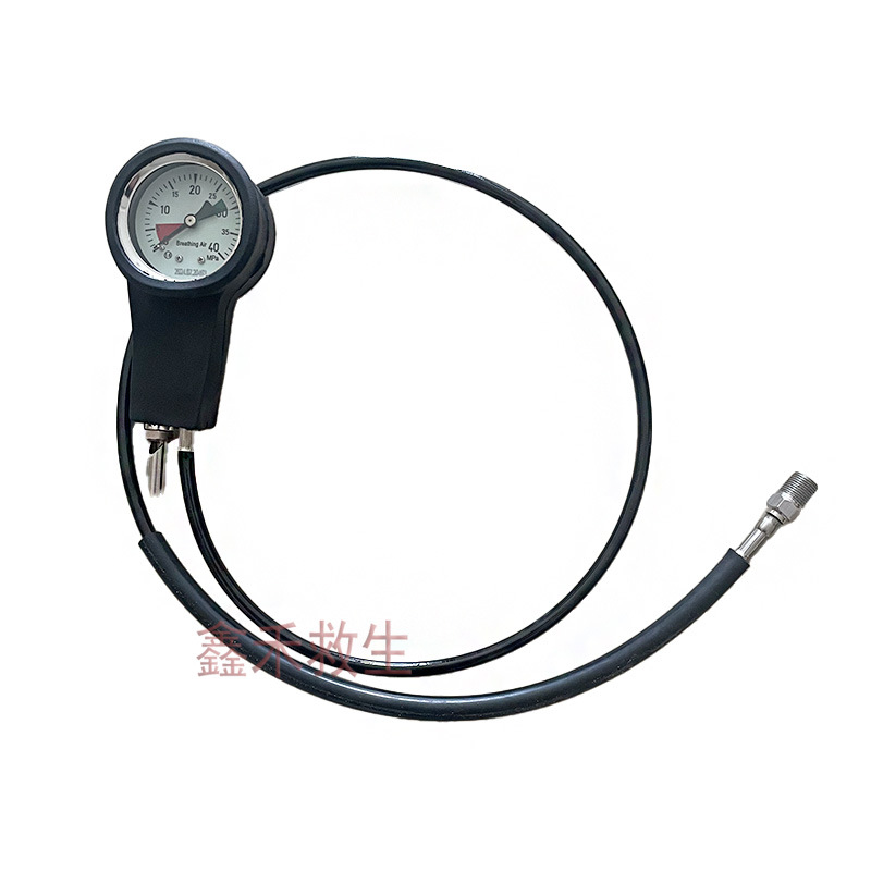 Respirator pressure gauge