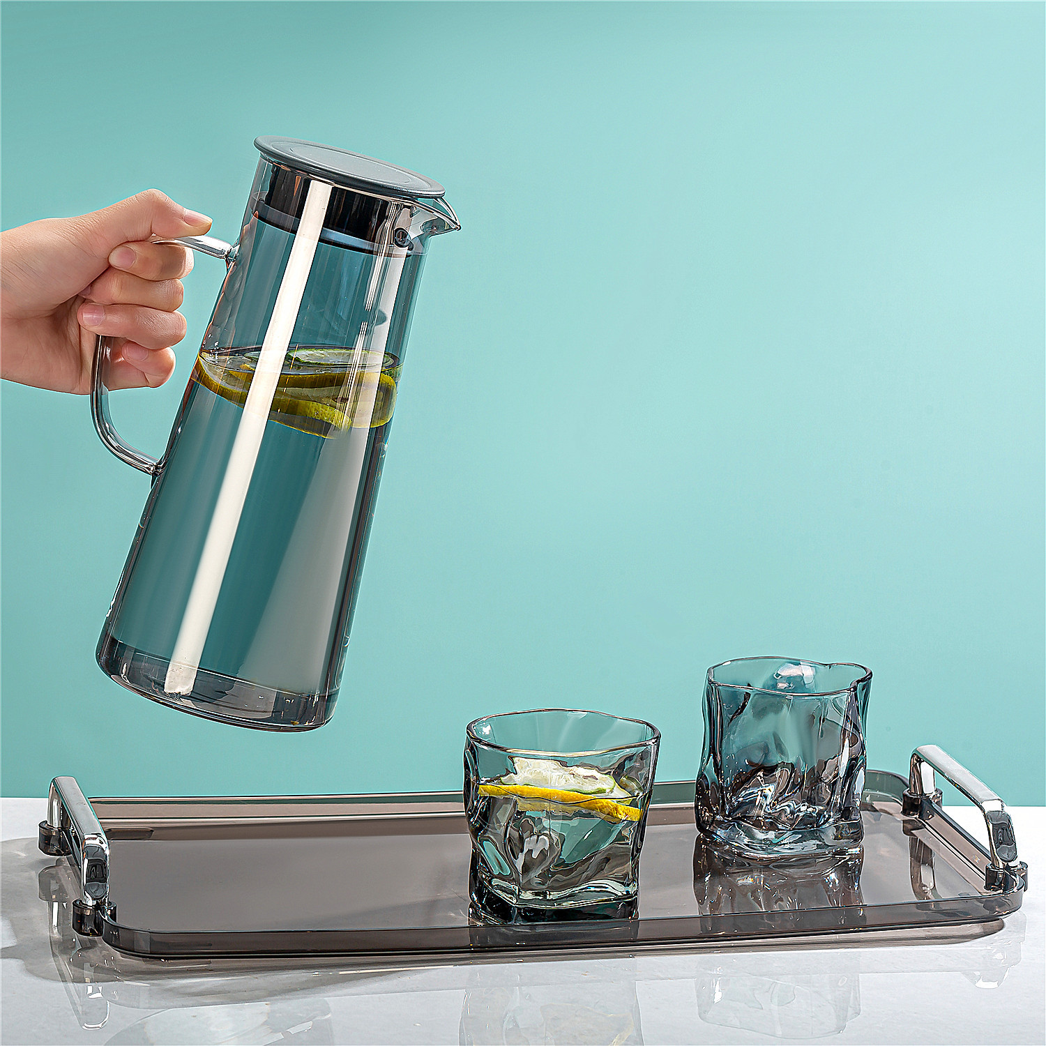 Glass teapot