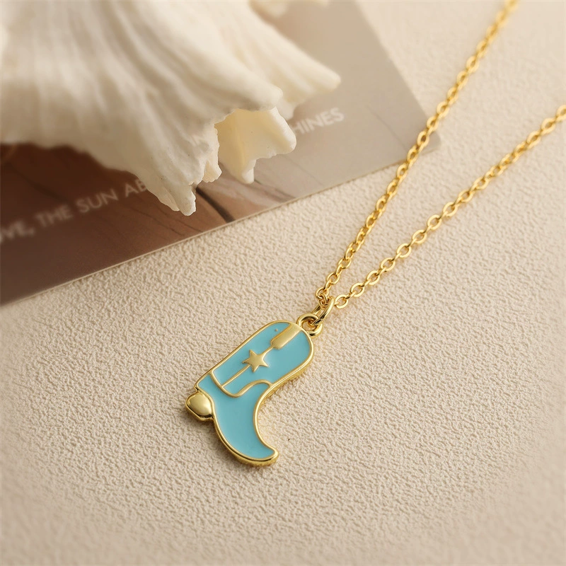 (Cross-border trading), denim boots, pendant, necklace, Amazon, wholesale