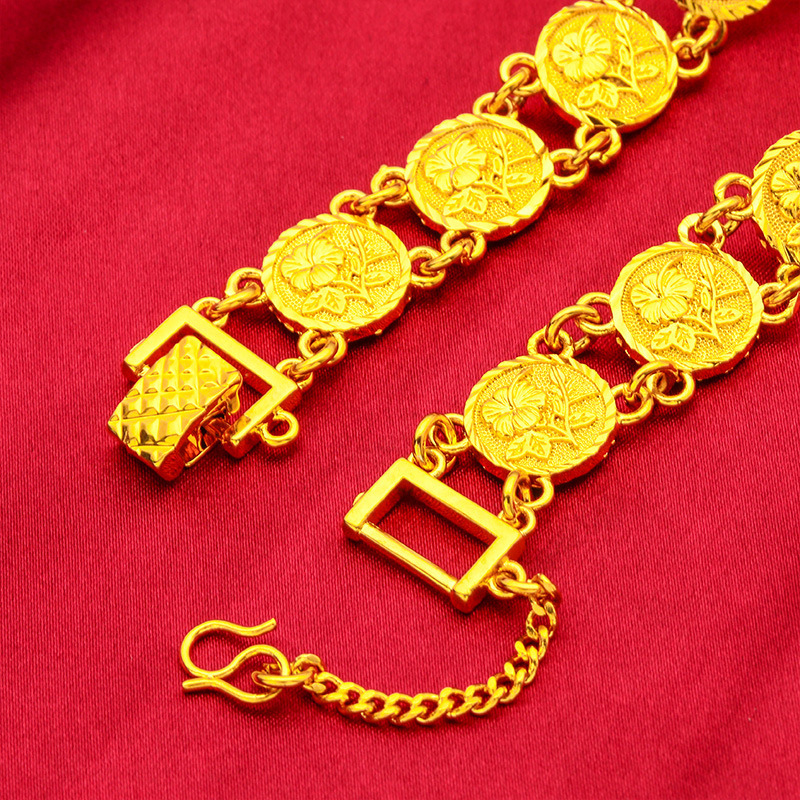 Vietnam sand gold ladies fashion cross-border jewelry bracelet wholesale women fashion sand gold bracelet bracelet rose