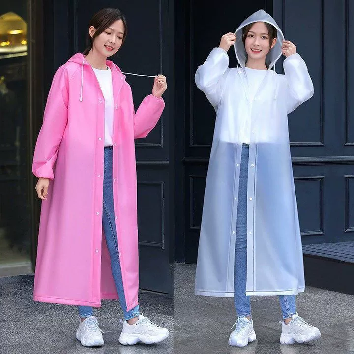 Непромокаемый дождевик-пончо, цельный, для путешествий и походов, утолщенный, ветрозащитный, защитный, портативный