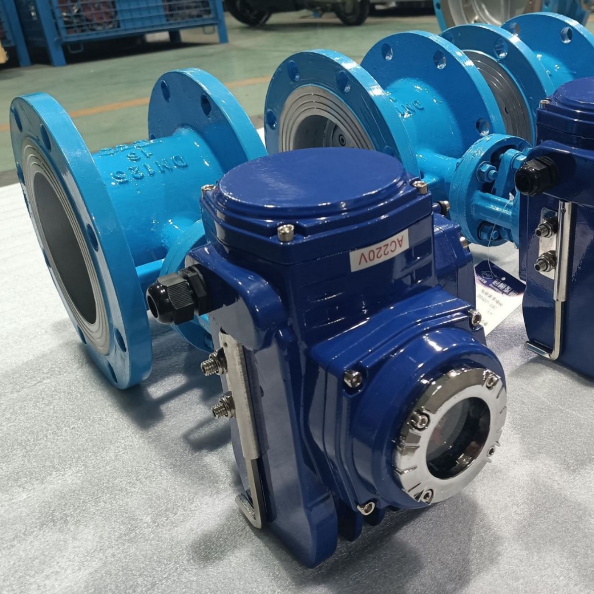 D943H-16C  DN1000工业管道法兰式大口径电动蝶阀