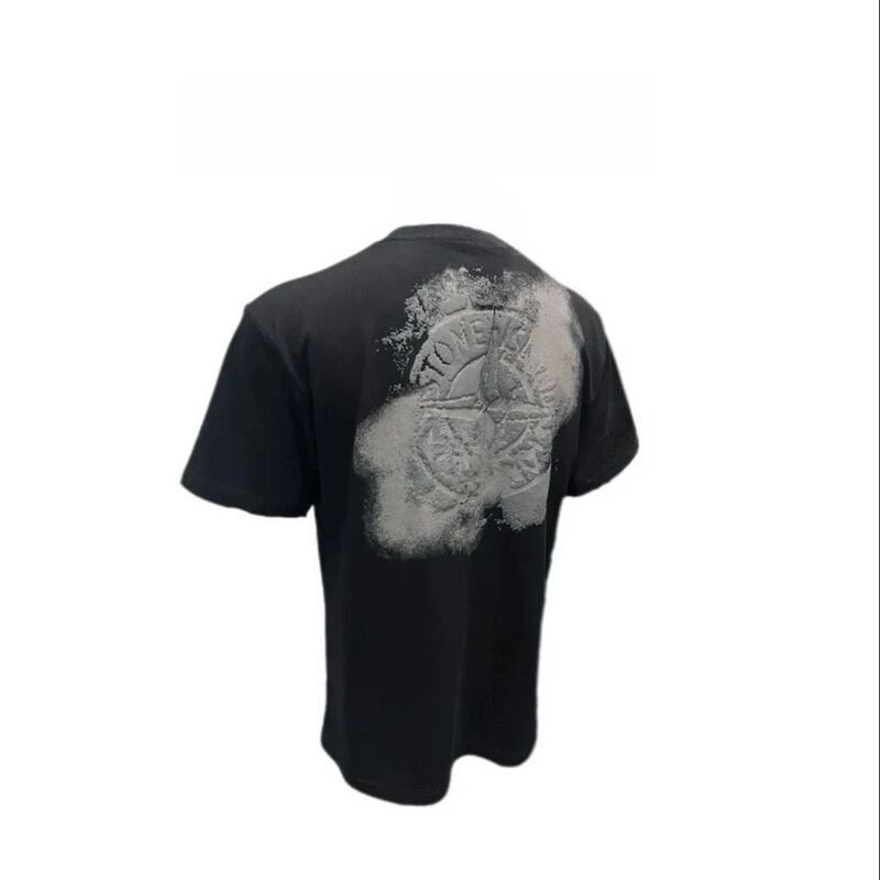 New Style Pure Cotton Summer Trendy Half-Sleeved Round Neck 2026 Men's T-Shirt Loose Casual Unisex Versatile Short-Sleeved Shirt