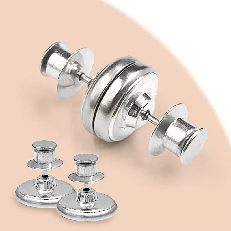 窗帘防漏光磁吸扣子母扣对吸磁铁固定器免打孔宿舍床帘浴帘闭合器