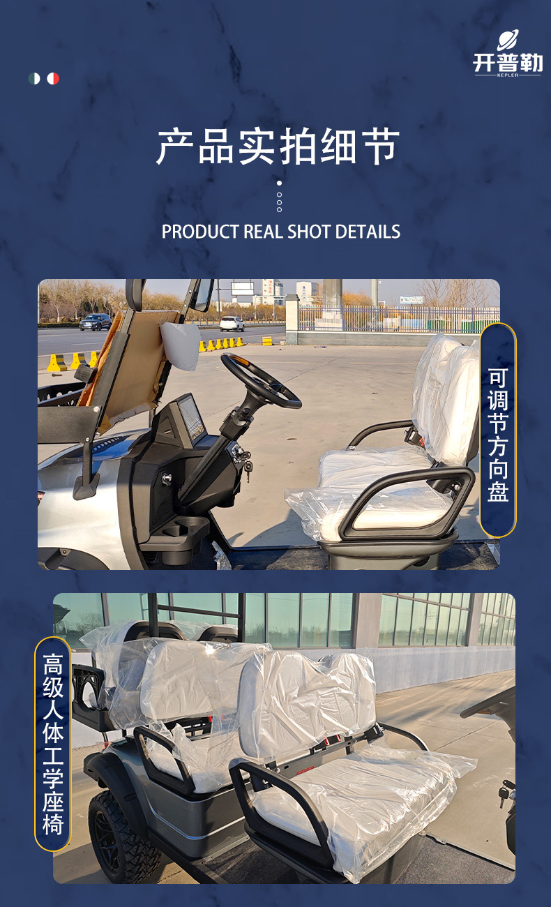 Electric Golf Cart 6 Seats Golf Cart Factory Direct Sales Can Be Customized New Electric Golf Cart