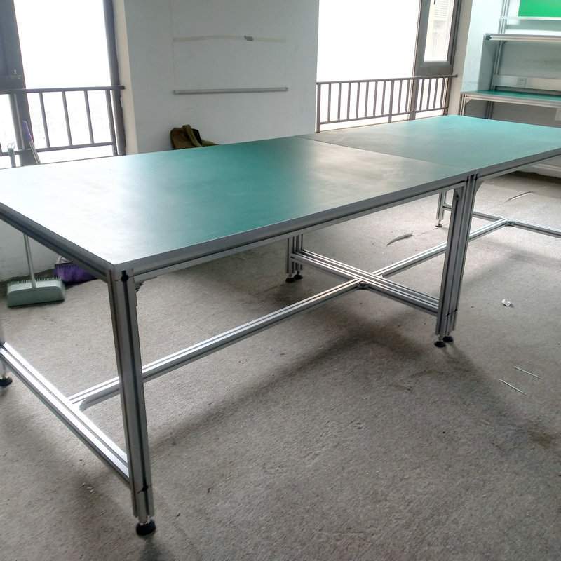防静电平面工作台车间工作台流水线操作台现货铝型材工作台