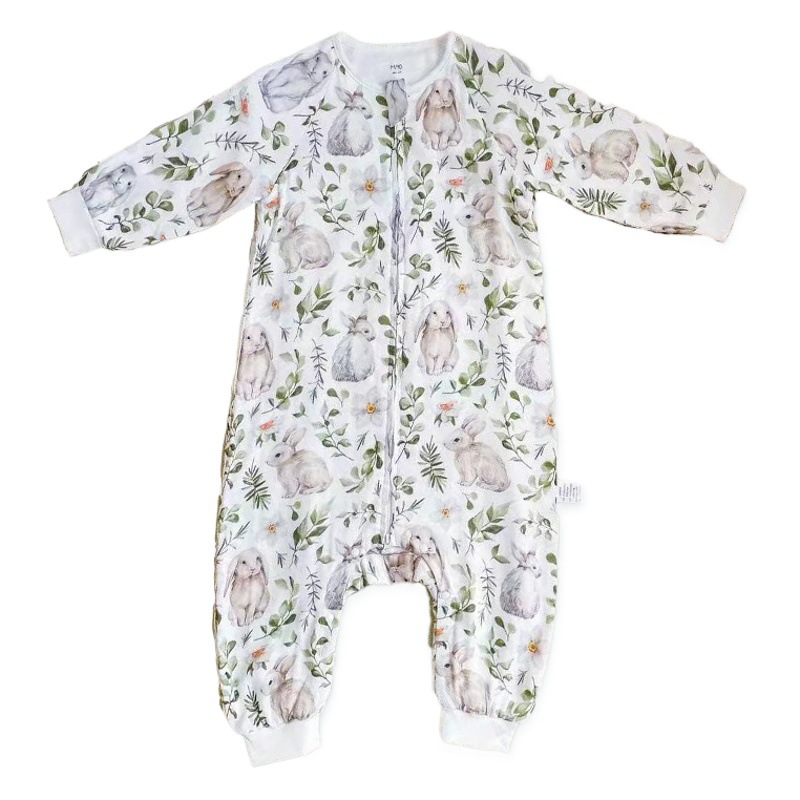 Andan Baby Children Baby Legs Four-Layer Bamboo Cotton Gauze Sleeping Bag Spring and Autumn Seasons Universal Andan Sleeping Bag