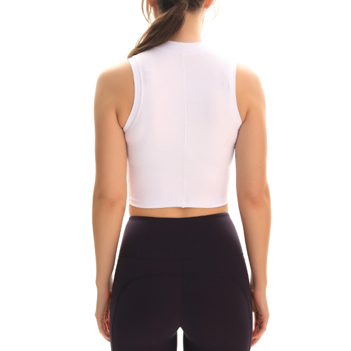 Débardeur de sport de Yoga, haut élastique au dos, combinaison de Fitness, Cover-Up, nouvelle collection 2022_voghion.com