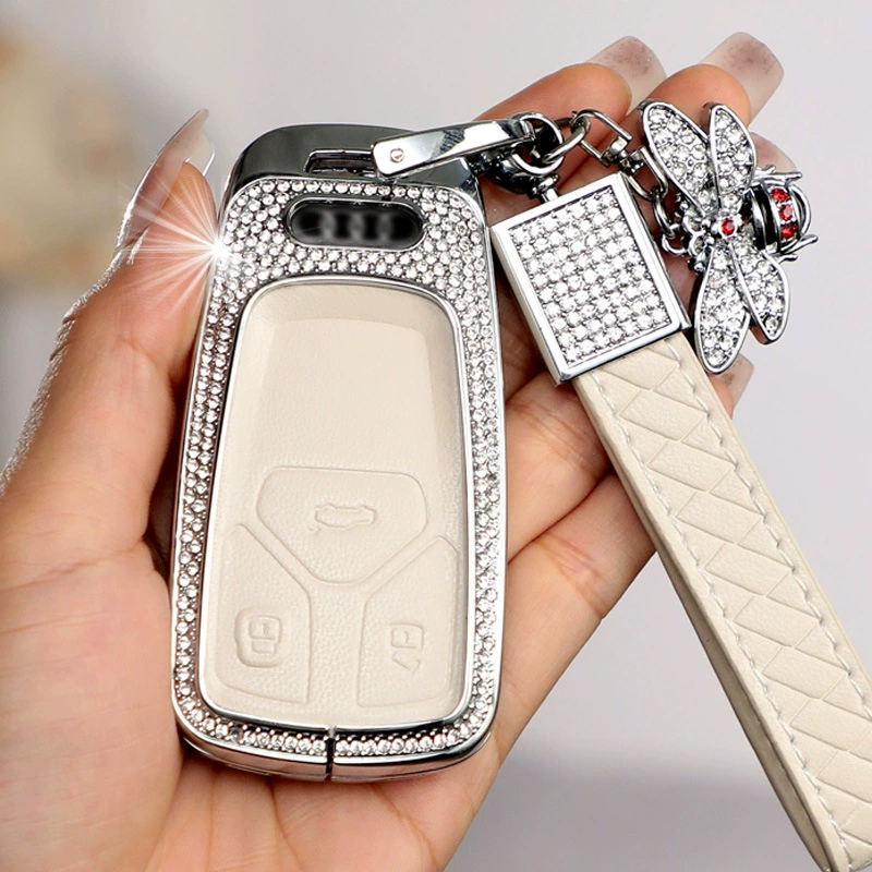 Для ключа Audi Новый чехол для ключей A6L A4L Пряжка Q5 корпус A5A8Q7A6 Diamond