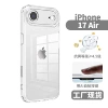 Iphone17Air 2-in-1 transparent fine hole with AI button
