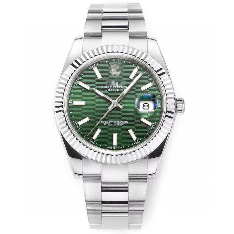 Dropshipping Service for Men's Automatic Mechanical Watches with Oyster Steel Band, Diamond Face, and Sapphire Crystal from Laojia, Available on Aliexpress