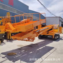 全履带高坡锚固钻机12米35米坡钻机铁路隧道护坡钻机图片