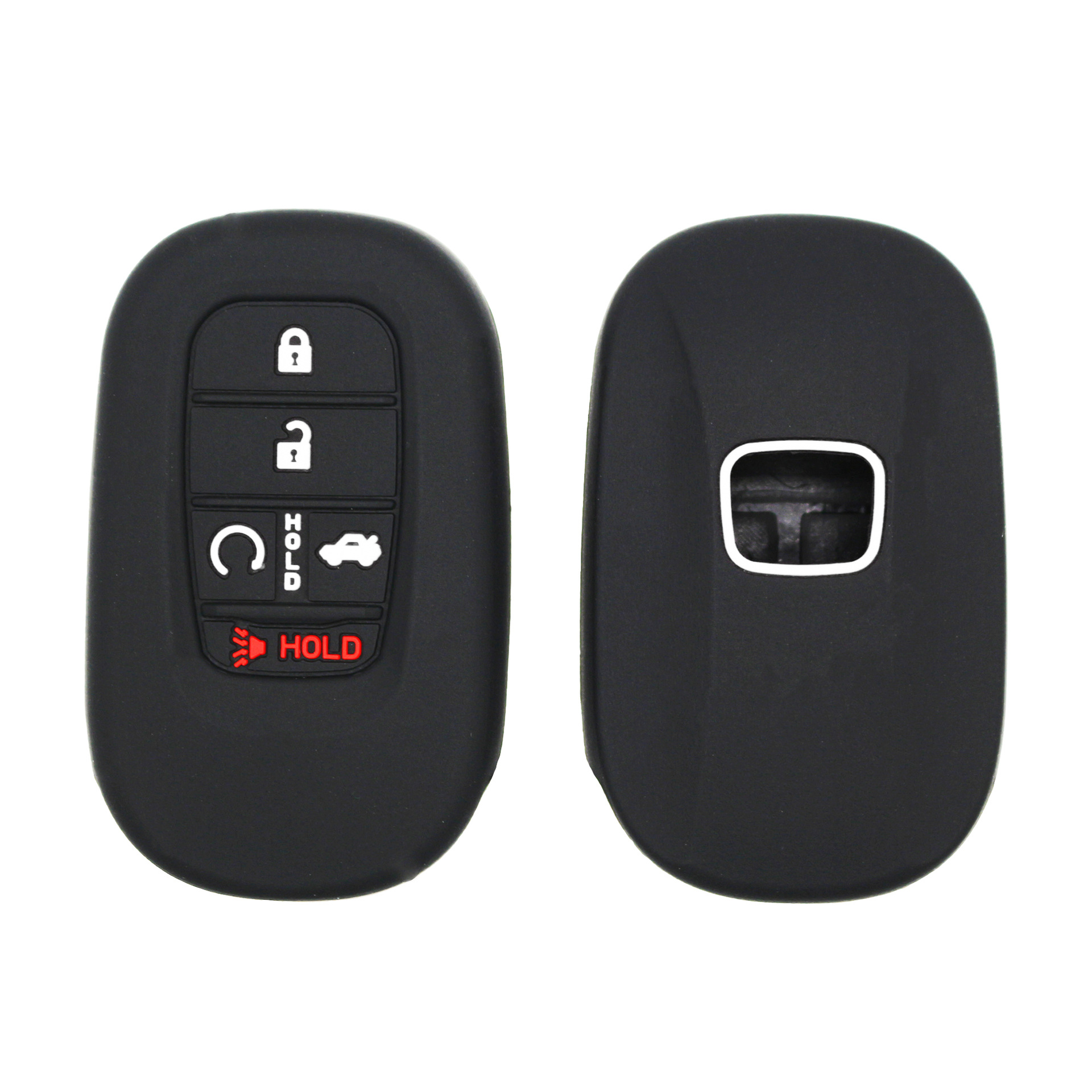 Honda 원 버튼 시작 키 보호 커버에 적합한 실리콘 공장 혼다 소프트 고무 키 쉘 세대의 머리카락